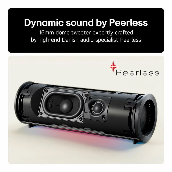 LG XBOOM Grab by will.i.am Portable Bluetooth Speaker