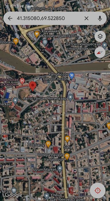 Юкори Чирчик тумани Янгибозор марказида безнес ёки яшаш учун уй