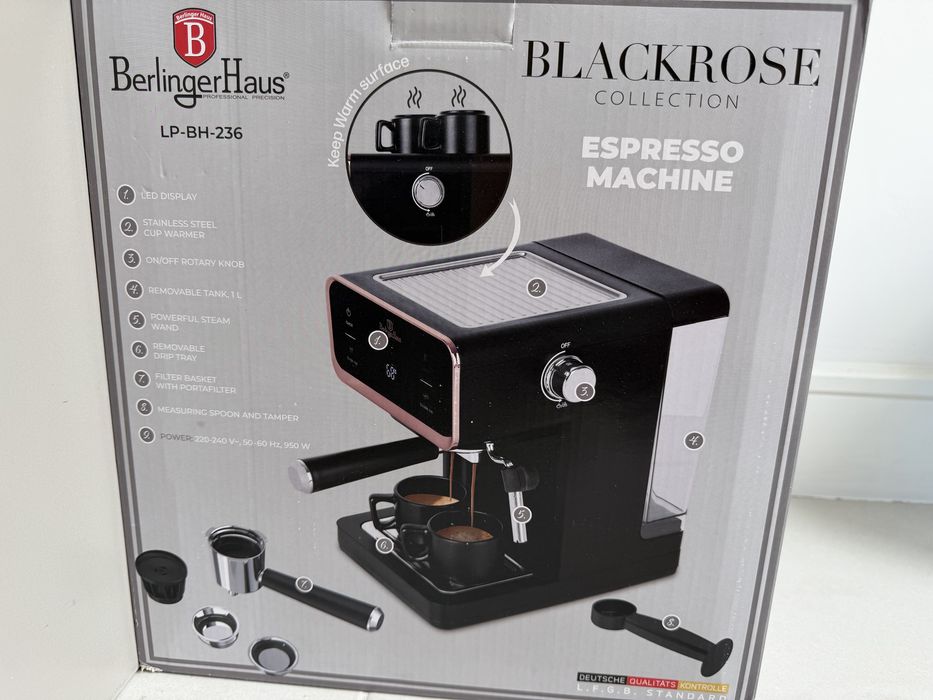 BerlingerHaus espresso machine