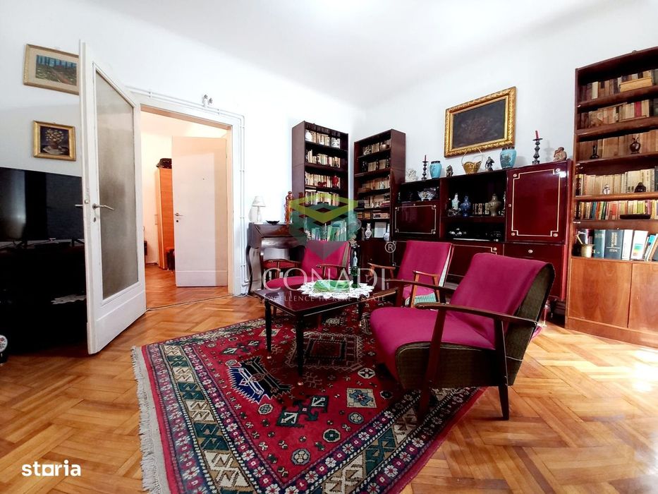 Apartament cu 3 camere, 100 mp/imobil consolidat- Bdul Magheru — fotografia 1