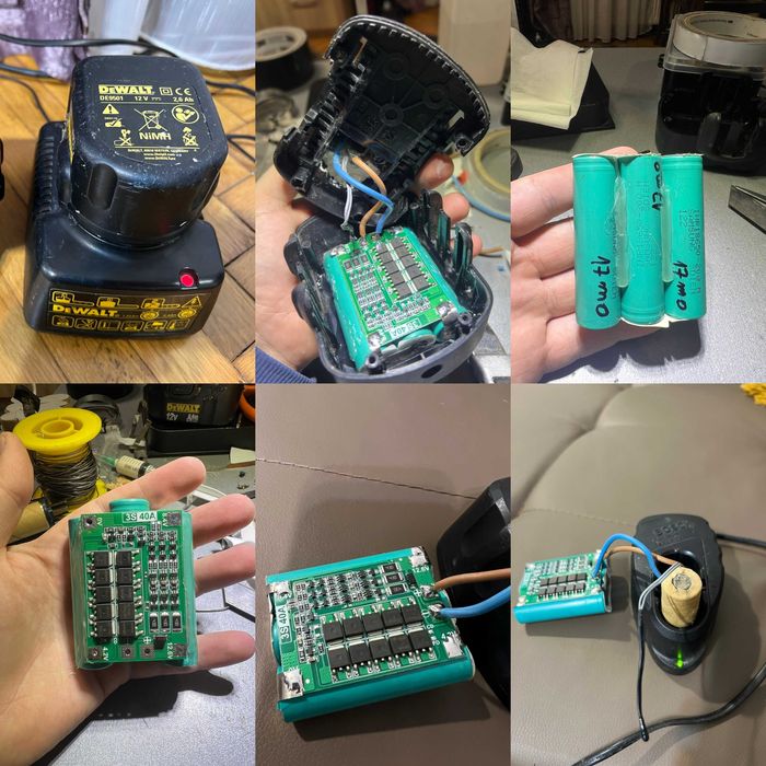 Reconditionare Reparatii Baterii Bormasina,Trotineta , Aspirator etc