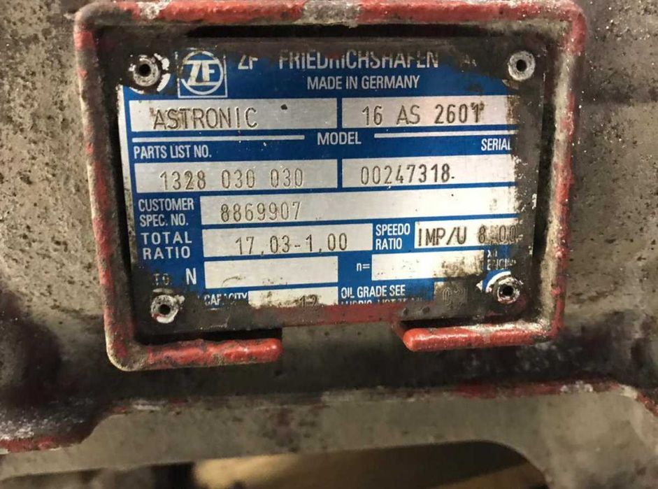 Cutie de viteze ZF 16AS2601 camion Iveco Trakker-Piese de schimb Iveco