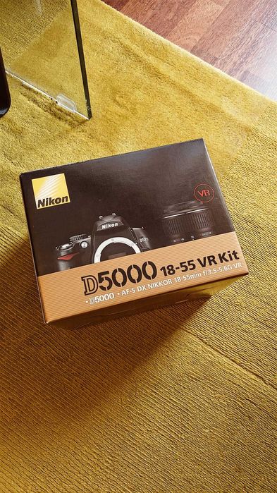 Kit Aparat Foto Nikon D5000 + Obiectiv 55-200 mm