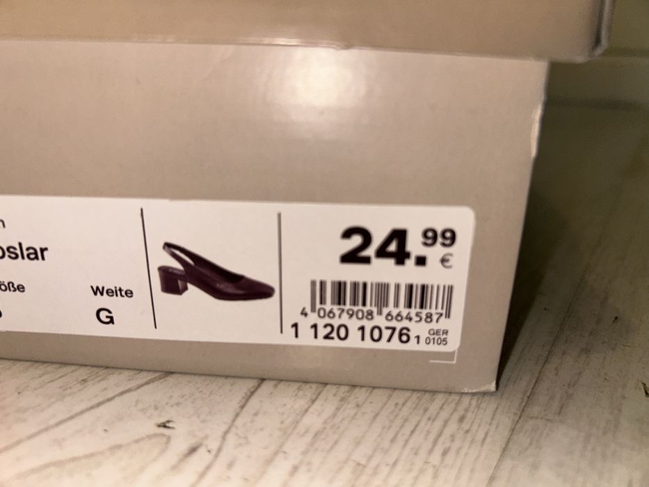 Pantofi dama toc mic easy street nr 38