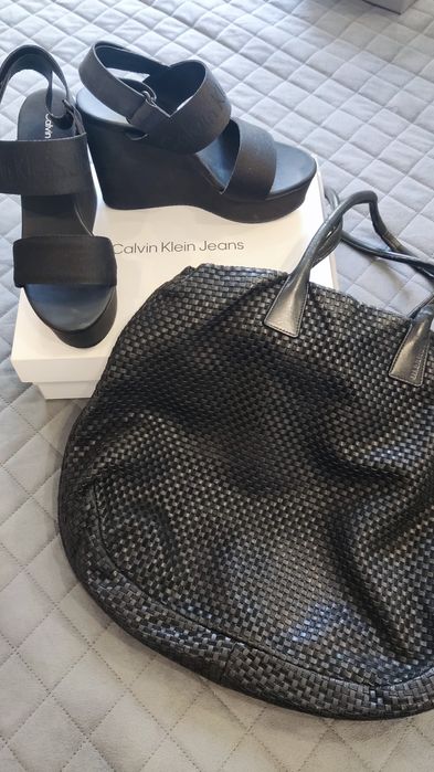 Calvin Klein jeans и Jil Sander Оригинални обувки и чанта
