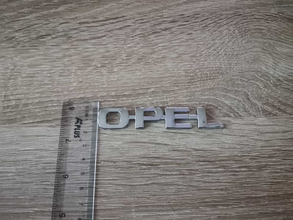 Надпис лого Опел OPEL стар стил