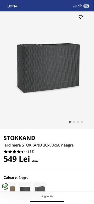 Jardiniera Jysk ratan