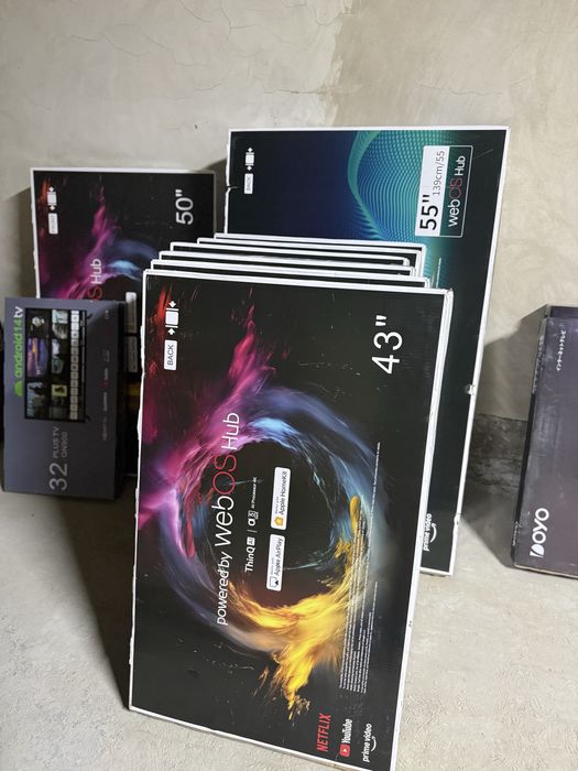 Новый телевизор смарт тв LG