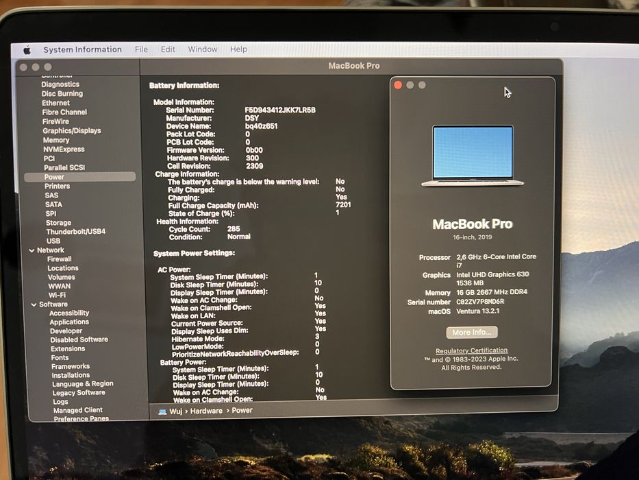 Macbook Pro 2019