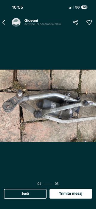 Mecanism+motor stergatoare Laguna 3, 2010