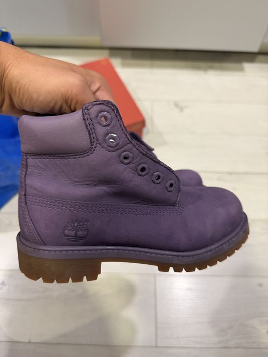 Оригинални детски боти Timberland номер 32 с подарък кецове номер 31