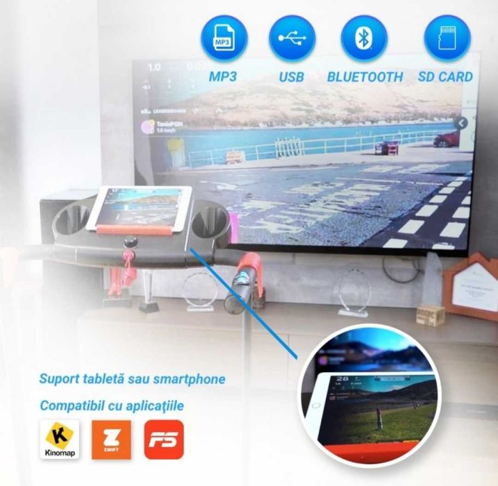 Vand banda de  alergat Techfit MT95 silentioasa