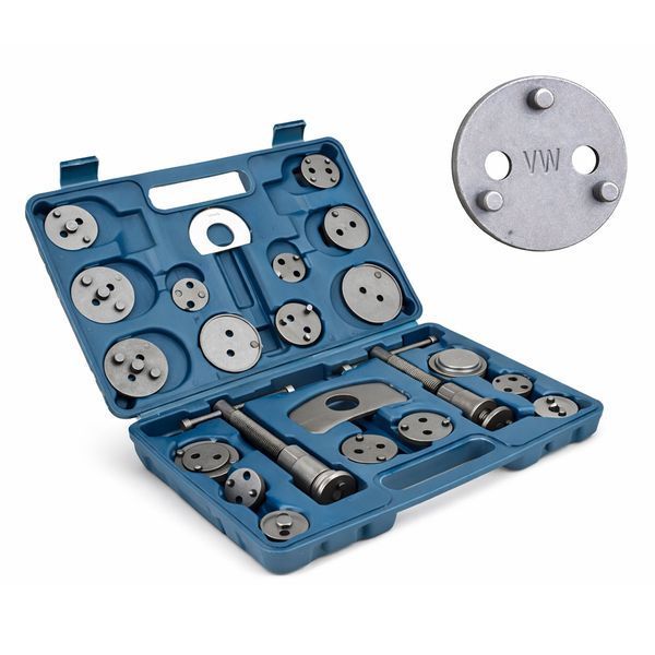 Комплект оборудване за спирачни бутала - 22 части