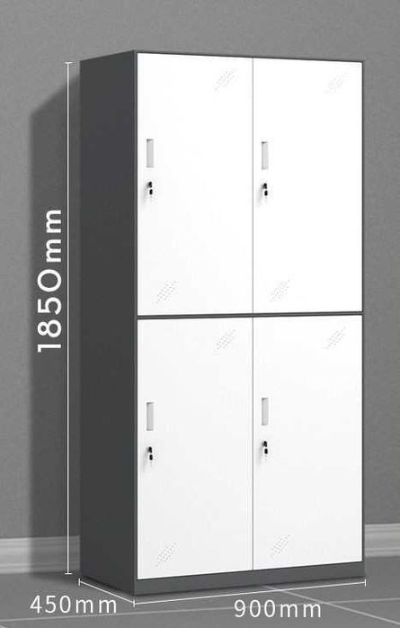 Металлический шкаф для одежды и личных вещей сотрудников