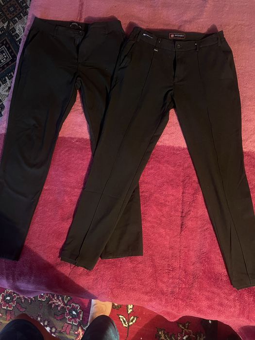 Vand 2 perechi de pantaloni xl di un palton