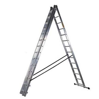 Стълба алуминиева секционна 3Х14