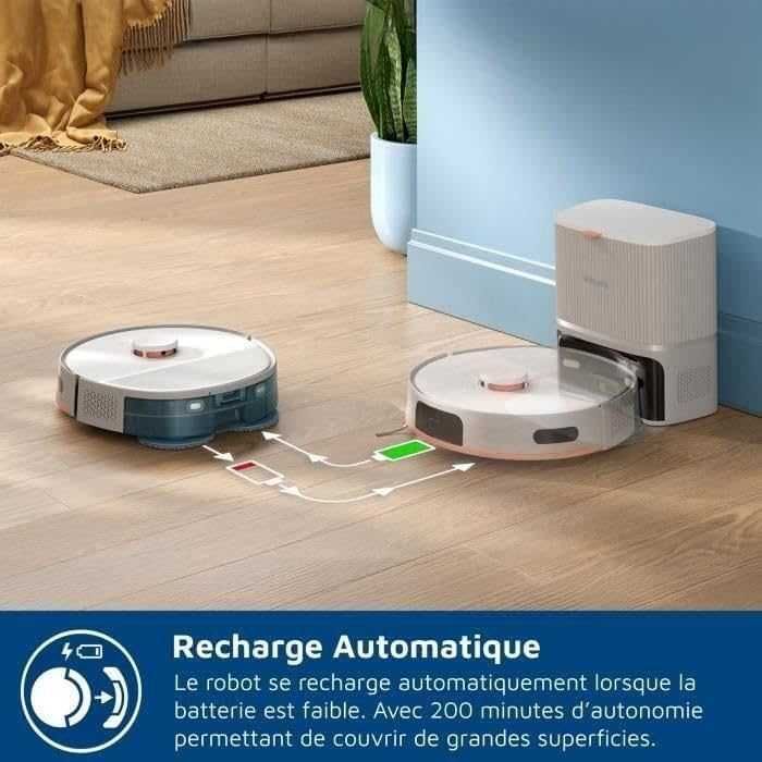 Нова Прахосмукачка Робот с Моп Philips XU5100/20 Homerun 5000 Aqua, 2 години Гаранция, Сухо и Мокро Почистване