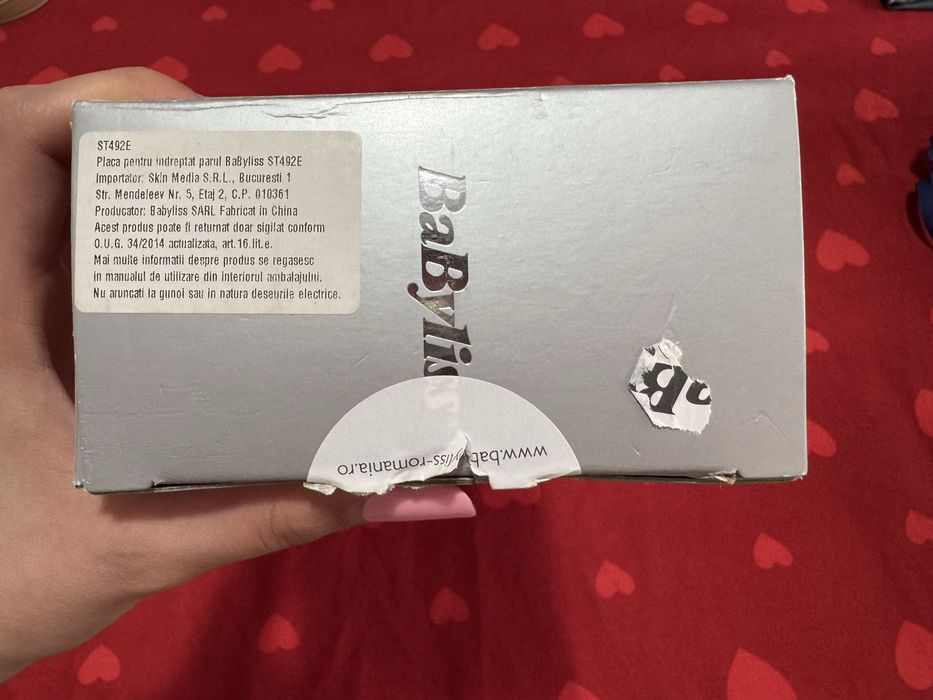 Placa par Babyliss Steam Straight St492e