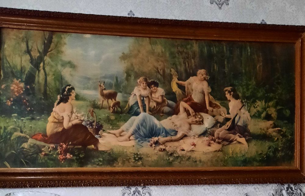 репродукция " Песнь раннего утра"  Ханса Зацки