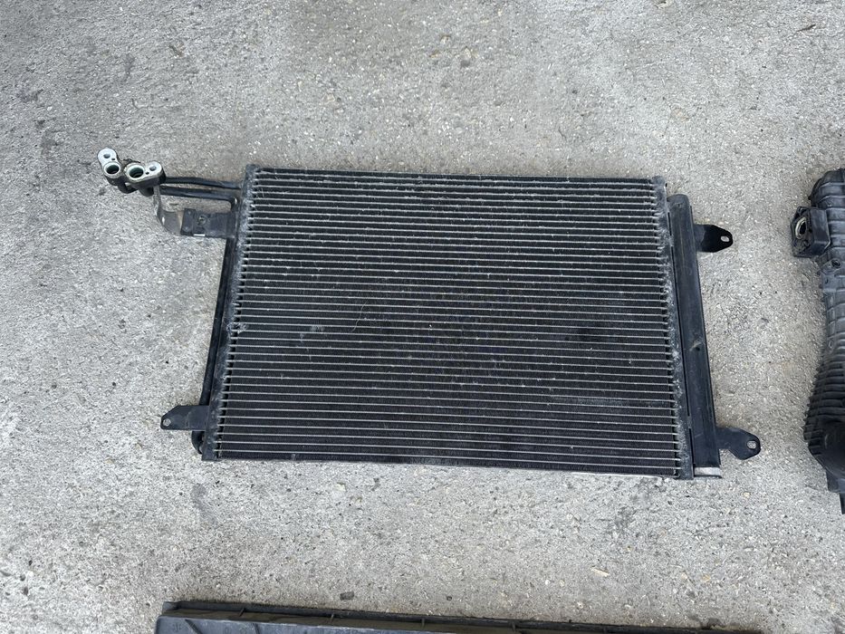 Перка с дифузьор,Воден рад.,Радиатор А/С,Кулер за Шкода Йети 1.6tdi