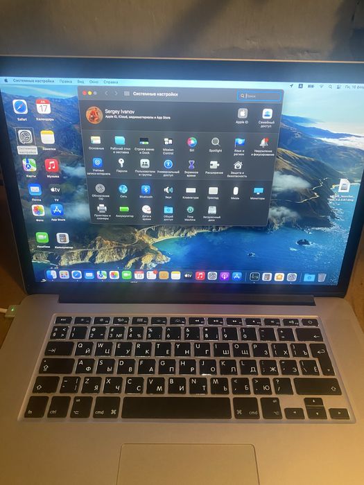 MacBook Pro 15, 2015 MacOs/Windows в идеале, оригинал.