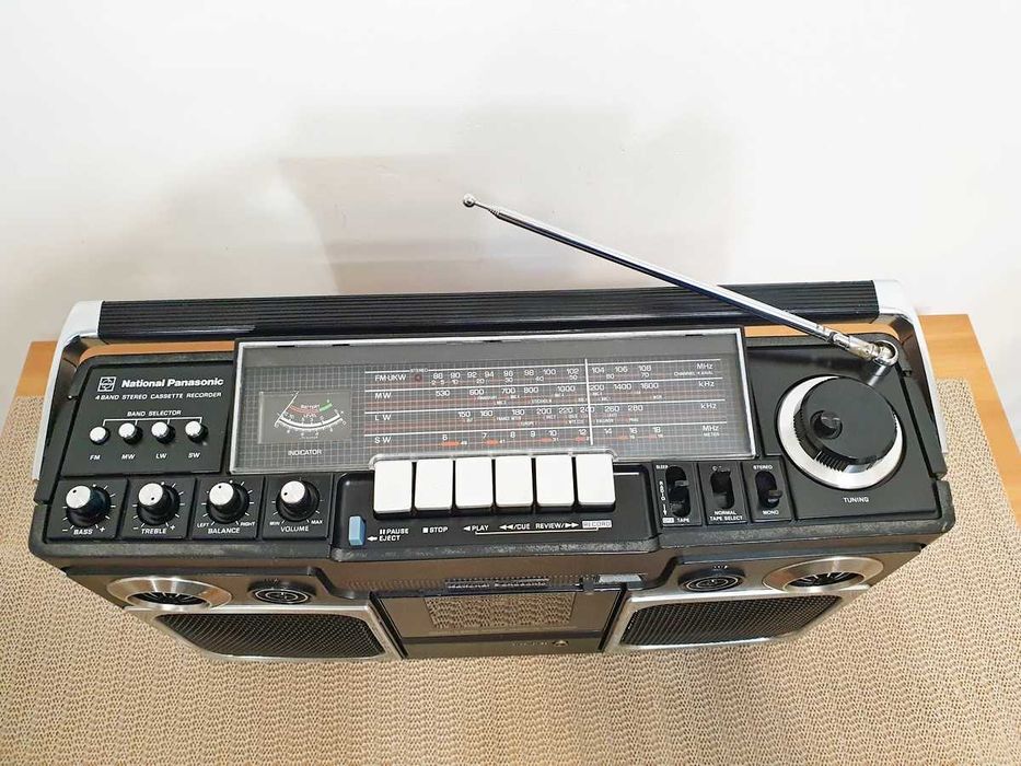 Radiocasetofon stereo portabil Panasonic
