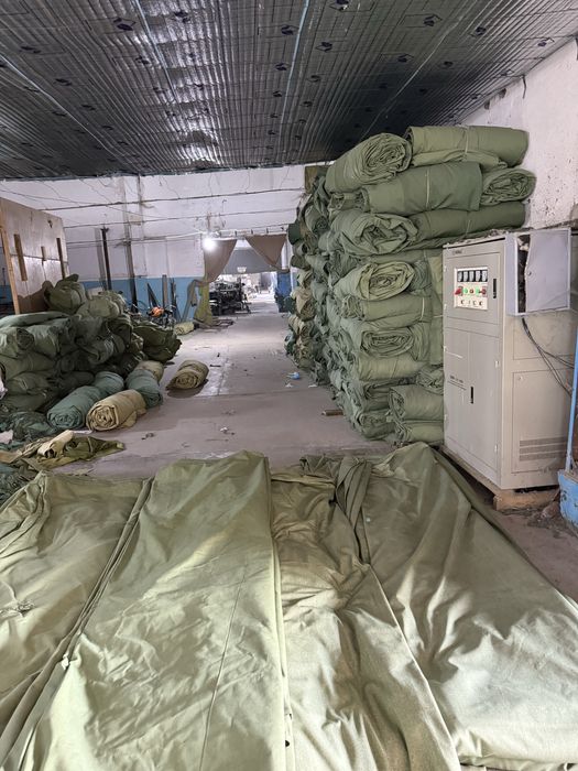 Брезент водостойкий, огнеупорний, простой