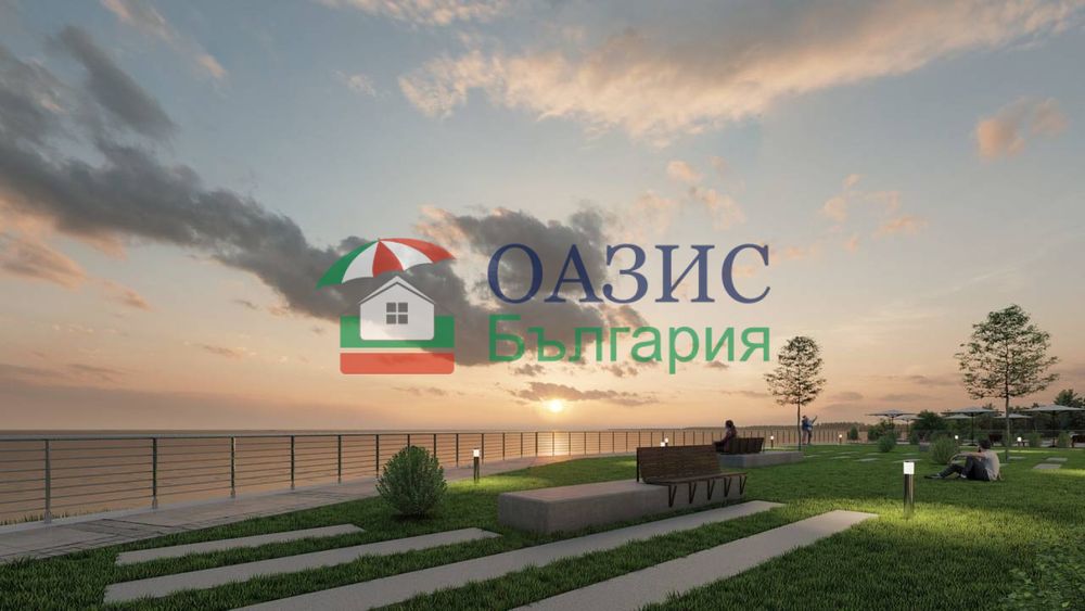 Апартамент с две спални на първа линия море – нов комплекс "Burgas Bay", между Поморие и Сарафово, 100.12 кв.м,
