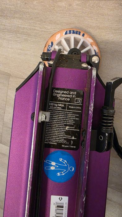 Trotineta Oxelo MID 5 Violet - Decathlon | Copii