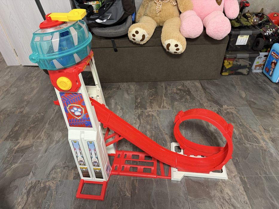 Paw Patrol Super Loop Tower Голяма кула с писта Пес Патрул