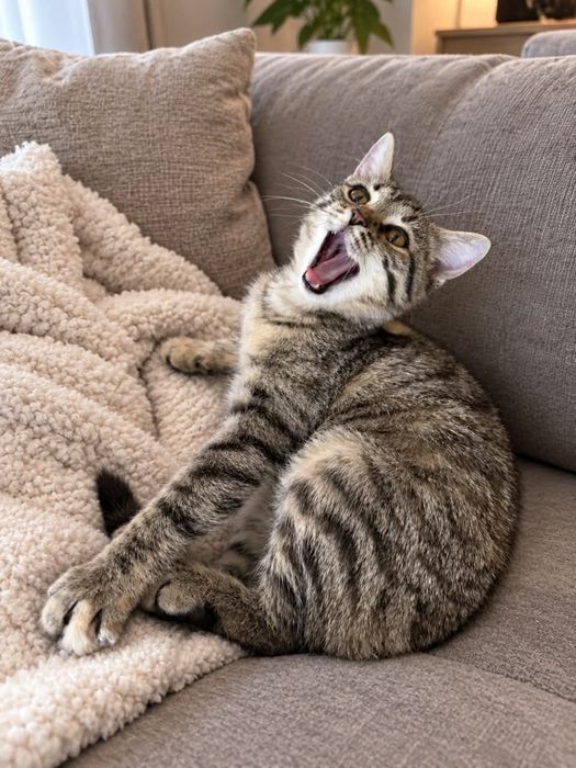 Котенок девочка ждёт семью