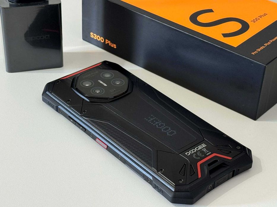 Бартер! Doogee S300 Plus 1TB/12GB Black (Черен) 11,000mAh (устойчив) смартфон.