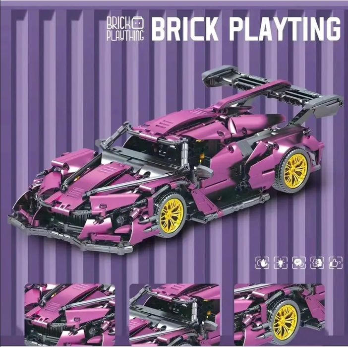 Конструктор лего суперкар Lamborghini Apollo