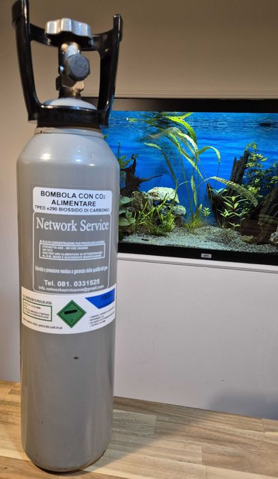 Sistem complet CO2 Acvariu Butelie+Ph controler Sera+reductor Tunze