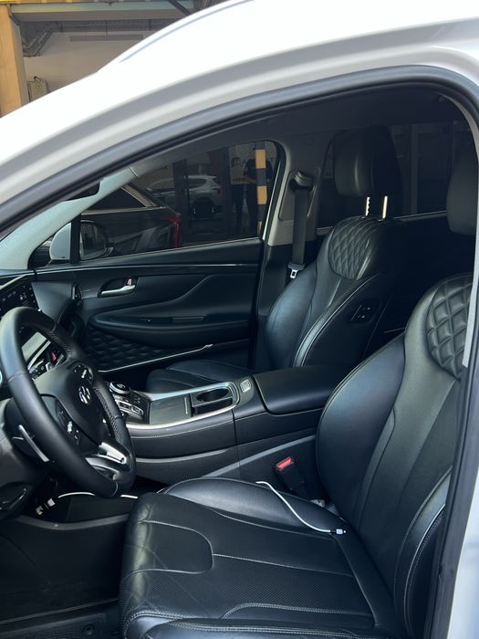 Hyundai santafe 2021 oq rang 2.5 mator toza