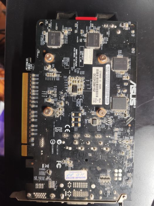 Видеокарта GTX650 2GiG ТОРГ