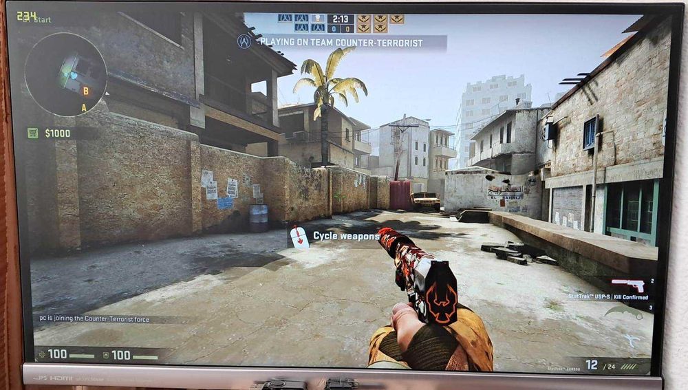 PC Gaming Ryzen 5 2600X/Video RX 580/16 GB DDR4/SSD+HDD/GTA5/CS GO,etc