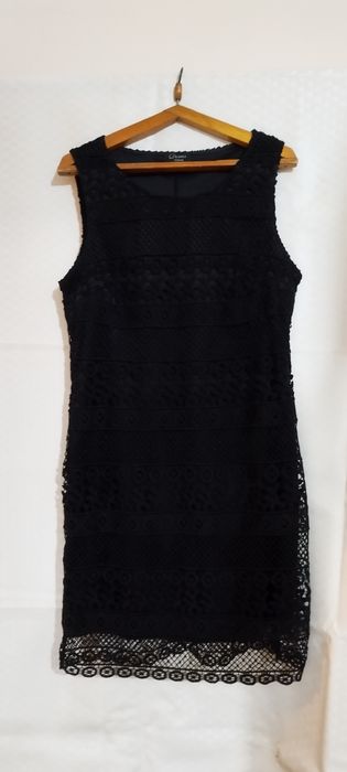 Продам красивое чёрное платье 48-50рр