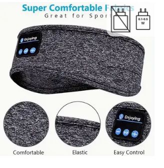 Bentiță Bluetooth Enjoying pt somn, sport, yoga, travel - NOUA