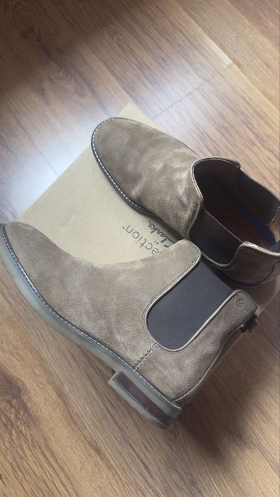 Челси Clarks коричневые
