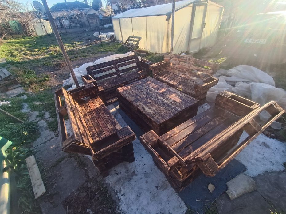 ПРОМОЦИЯ    Мебели от палети ,градински комплекти