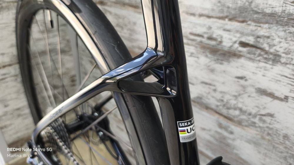 Карбонов шосеен велосипед Seka Spear RDC Dura-Ace Di2 Powermeter Elitewheels | M