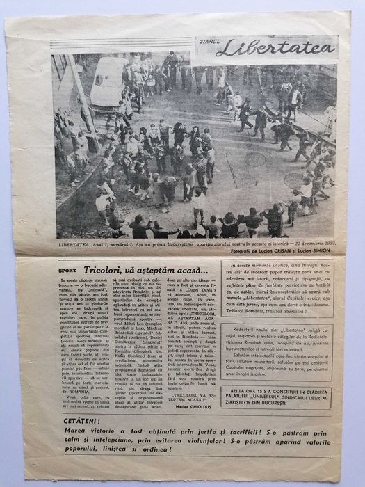 LIBERTATEA din 22 decembrie 1989