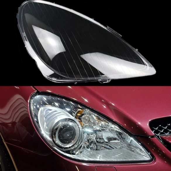 Капаци фарове Mercedes 171 SLK (04-10) АМГ пакет Мерцедес крушки фар