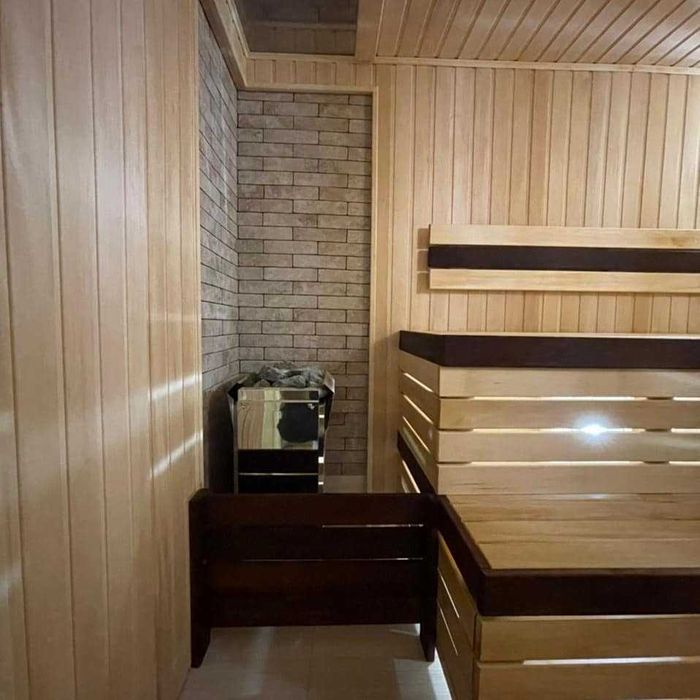 Монтаж саун бань