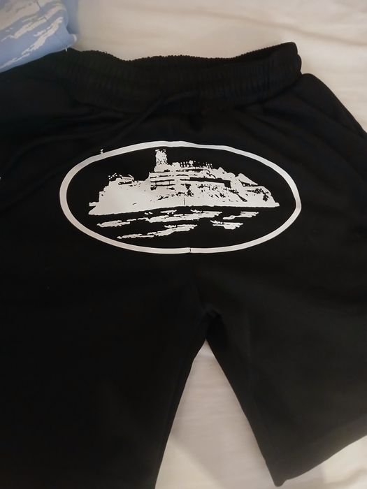 Pantaloni cortez negri