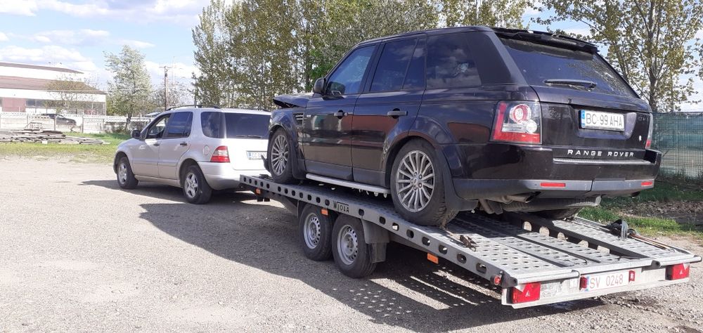 Tractări auto transport auto Suceava roti blocate avariate  rupte