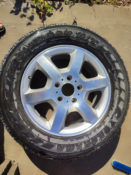 Запасное колесо R18 — новая Yokohama 265/60 R18 M+S, диск R18. Не испо