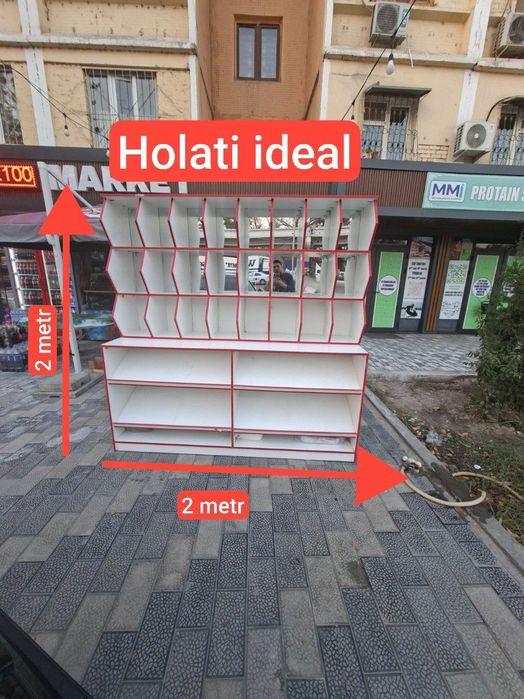 Dokon uchun polkalar,stelyaj