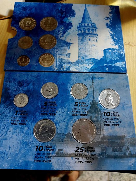 Комплекти монети Турция носталджи